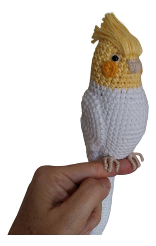 Jeamigurumi: Ave Calopsita Amigurumi Artesanal Inmetro