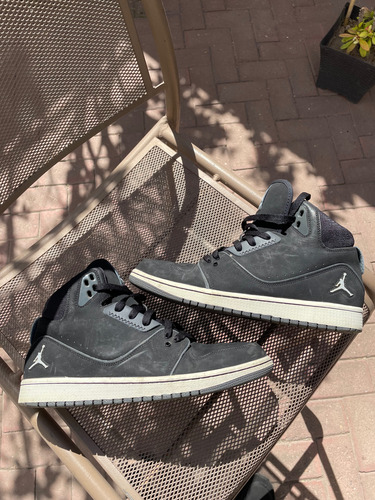 Tenis Jordan 1 Flight 2 Casual Black Talla 10 Us. 8 Mx (Usado)