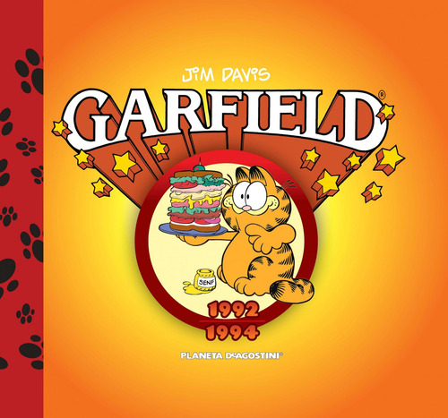 Garfield 1992-1994 nº 08, de Davis, Jim. Cómics Editorial Comics Mexico, tapa dura en español, 2017