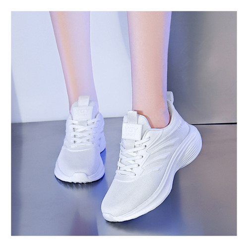 Zapatos Unisex Correr Tenis Amortiguación Cómodo Antidesliza