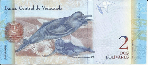 Venezuela 2 Bolivares 27 Diciembre 2012
