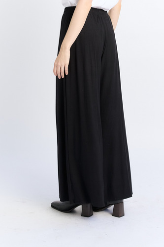 Pantalón Mujer Palazo Amplio Extra Comodo Caida Liviana
