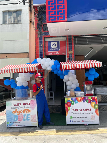 Algodão Doce Pipoca Brinquedos E Decoração Para Seu Evento