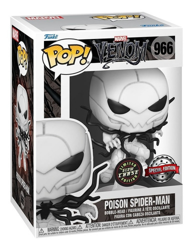 Funko Pop Marvel: Poison Spiderman Special Edition Chase