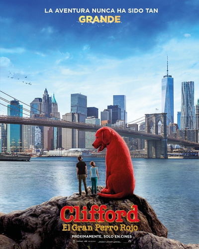 Póster Película Clifford El Gran Perro Rojo (v2)