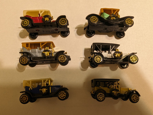 Set Autos De Colección X 6- Readers Digest-miniaturas