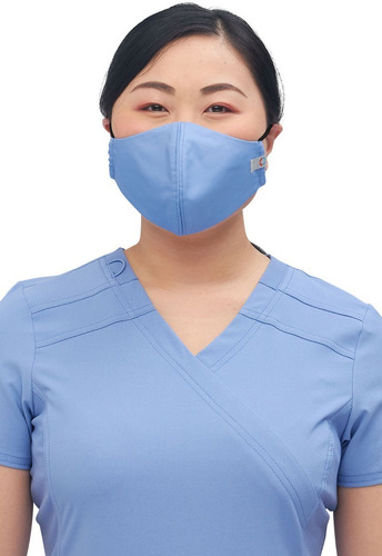 Cherokee Ww560 Paquete 5 Cubrebocas Anti Microbial Repelente Color Cie - Azul Cielo