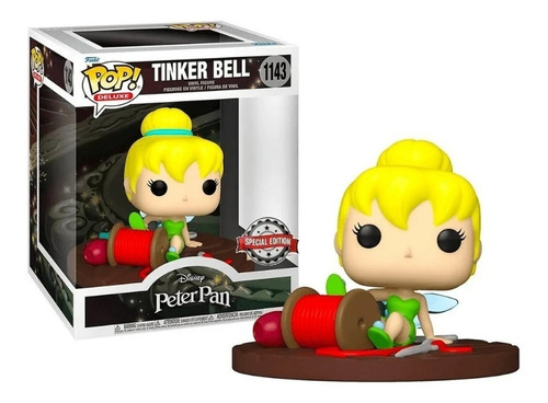 Funko Pop! Tinker Bell On Spool- Peter Pan Deluxe - 1143 Xuy