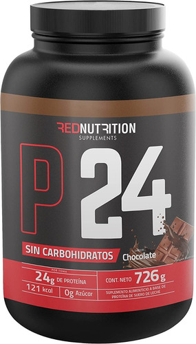 726g Protein P24 0-carb Suero Leche Chocolate Rednutrition