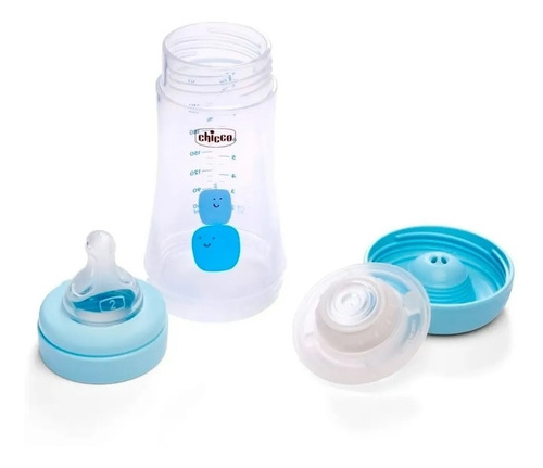 Imagen 3 de 4 de Mamadera Chicco Perfect 5 Flujo Medio 240ml 2m+