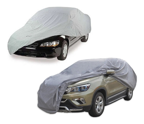 Imagen 1 de 3 de Pack 2x Cobertor Cubre Auto Carpa Auto Carpas Vehiculos M L