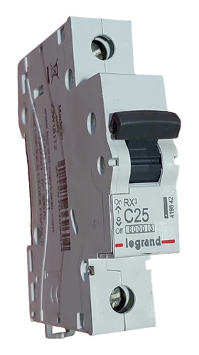 Automático Interruptor 1x25a De C 6ka Legrand