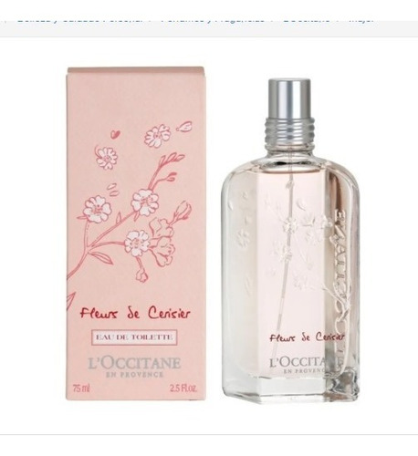 Perfume Loccitane Fleurs De Cerisier Edt 75 Ml