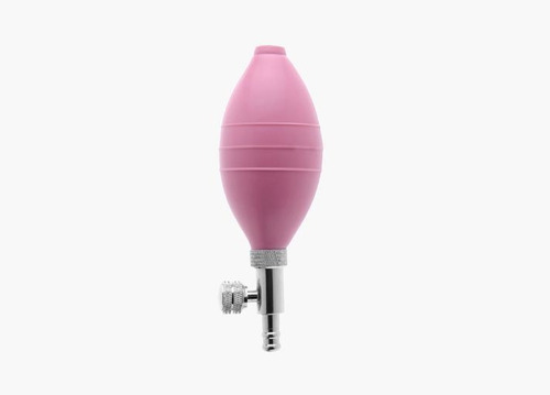 Imagem 2 de 2 de Pera Bic Rosa Com Valvula Esfigmomanômetro Aneróide