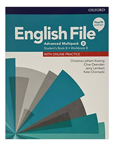 Livro English File 4th Edition Advanced. Students