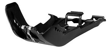 Polisport Fortress Skid Plate W/ Link Prodector Black 84 Zzh