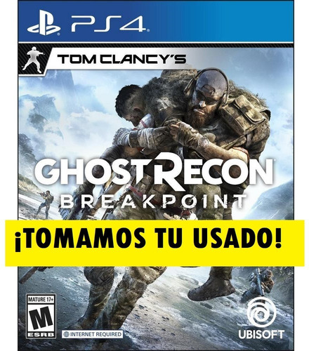 Tom Clancy Ghost Recon Breakpoint Ps4 Fisico Sellado Nuevo
