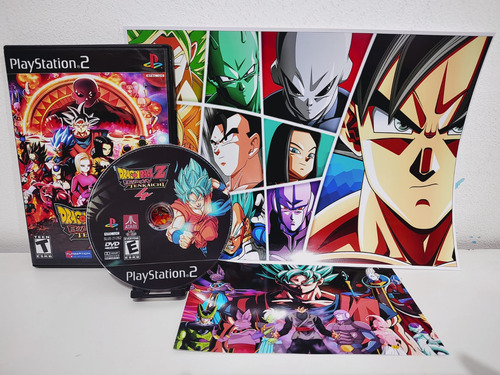 Dragon Ball Z: Budokai Tenkaichi 4 Com Poster Ps2