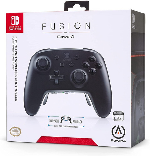 Imagen 2 de 9 de Control Powera Fusion Pro Wireless Nintendo Switch Bluetooth