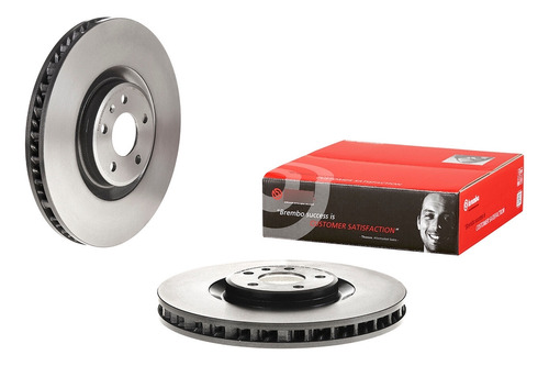 Disco Ventilado Garantizado Front Izq Brembo Macan 15 - 18