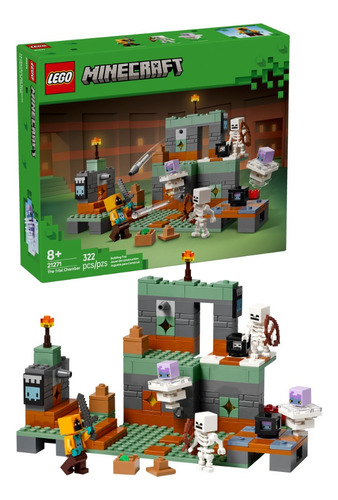 Lego® Minecraft® A Câmara Do Desafio; Kit Gamer 21271 322 Minecraft