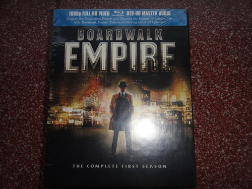 Boardwalk Empire Temporada 1 Blu Ray Sellado Usa