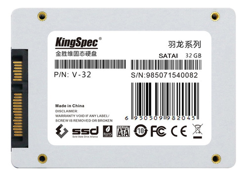 R Kingspec Sata Iii 3.0 2.5 32 Gb Mlc Digital Ssd Ssd De Est