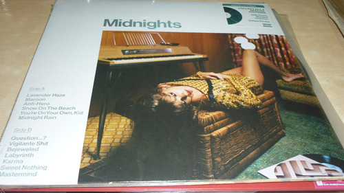 Taylor Swift  Midnights Vinilo Verde Nuevo Cerrado