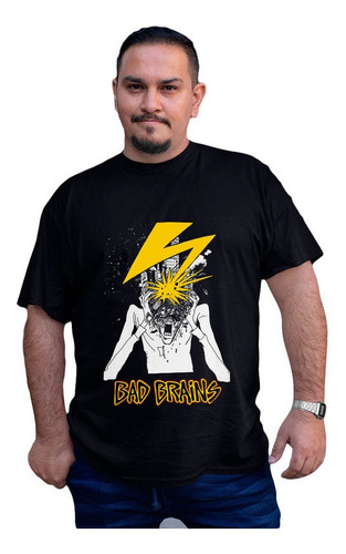 Polera Extra Grande Bad Brains Hardcore Punk Reggae Metal