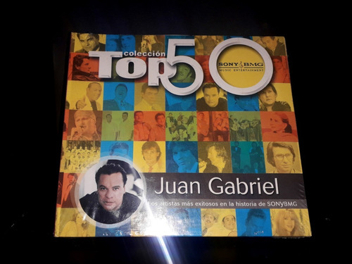 Juan Gabriel Coleccion Top 50 Cd Original Nuevo Y Sellado