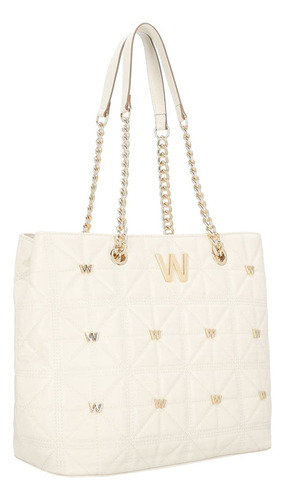 Bolso Tote Para Mujer Westies Beige Hbochoku2we
