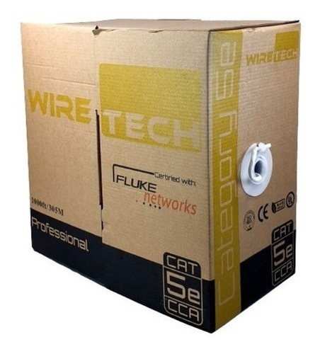 Cable De Utp Cat5e Caja 305 Metros Camaras Redes Lan Cctv