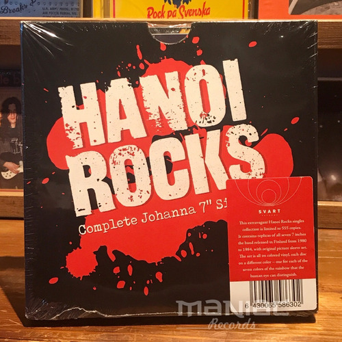 Hanoi Rocks Complete Johanna 7  Singles