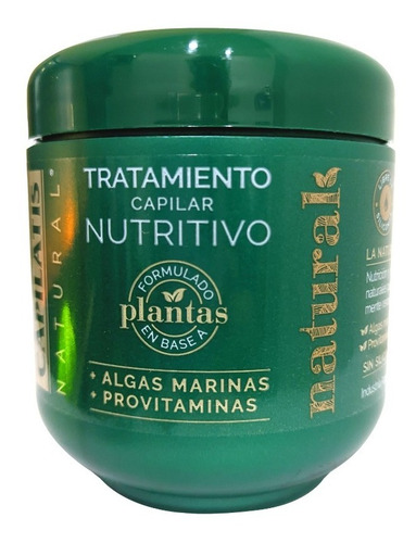 Tratamiento Capilar Nutritivo Algas Capilatis Natural 200 G