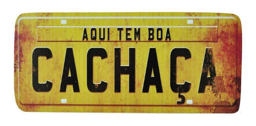 Placa Carro Decorativa Enfeite Cachaça Area De Lazer Mdf