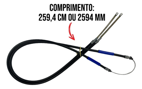 Cabo De Freio De Mao Gol 1980 1981 1982 1983 1984 1985 1986