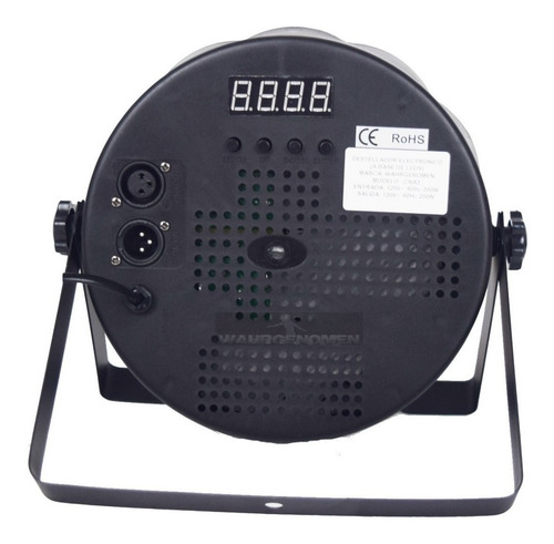Imagen 3 de 6 de Cañon De Leds 54 Leds Rgbw 30w Audioritmico Dmx Automatico