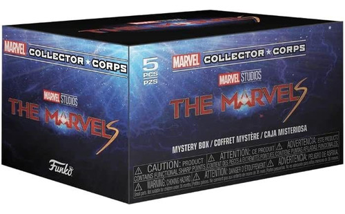 Caja The Marvels Con Playera Talla 2xl