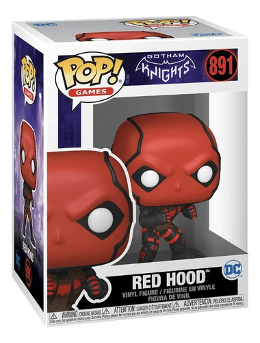 Funko Pop Red Hood 891 Gotham Knights DC Games