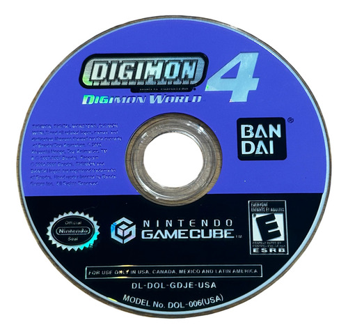 Digimon World 4 Original Para Nintendo Gamecube (Usado)