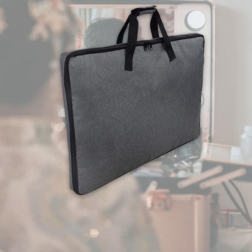 Bolsa De Maquillaje Portátil Zipper Ligero 75x5x51cm