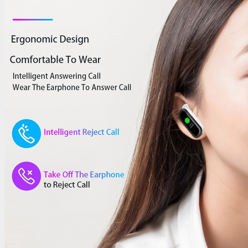 B3 Plus Band Talk Smart Band For Audífonos Bluetooth