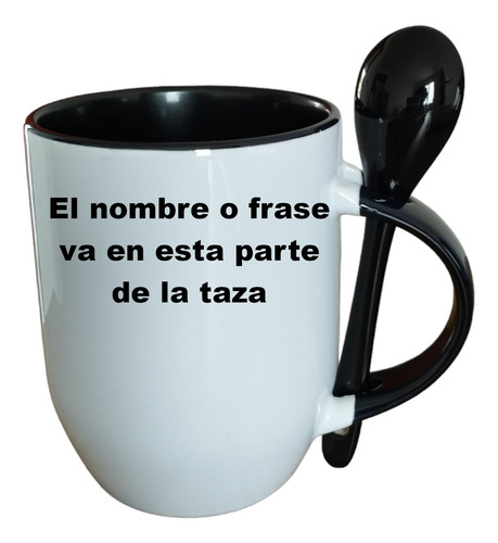 Taza Con Cuchara Crash Bandicoot Personalizable