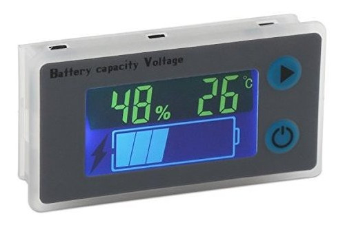 Drok 10100v Bateria Programable Capacidad Capacidad Medidor