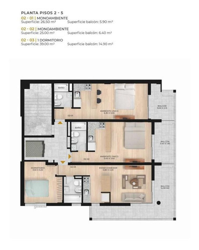 Imagen 4 de 7 de Venta Departamento 1 Dormitorio Y Monoambientes - Barrio Martin, Rosario