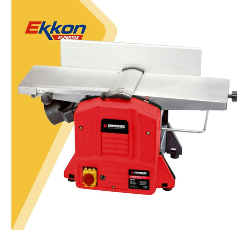 Imagen 3 de 7 de Garlopa Cepilladora Banco Kommberg 1500w 2cuchilla Combinada