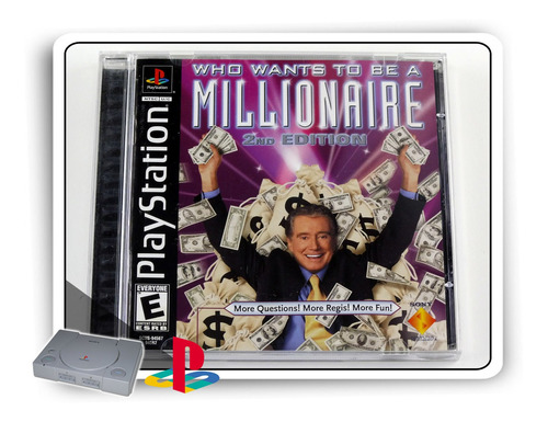 Who Wants To Be A Millionare 2nd Ed. Orig. Playstation 1 Ps1