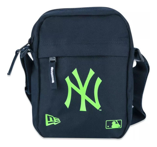 Bolsa New Era Bag Side Neyan New York Unissex Azul Verde