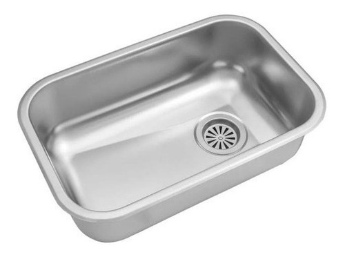 Imagen 1 de 2 de Bacha Cocina Simple Zz52/18 Johnson 52x32x18 Acero Inoxidable