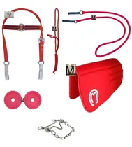 Comprar Kit Cabeçada Mangalarga Cabresto Rédea Protetor Manta Freio